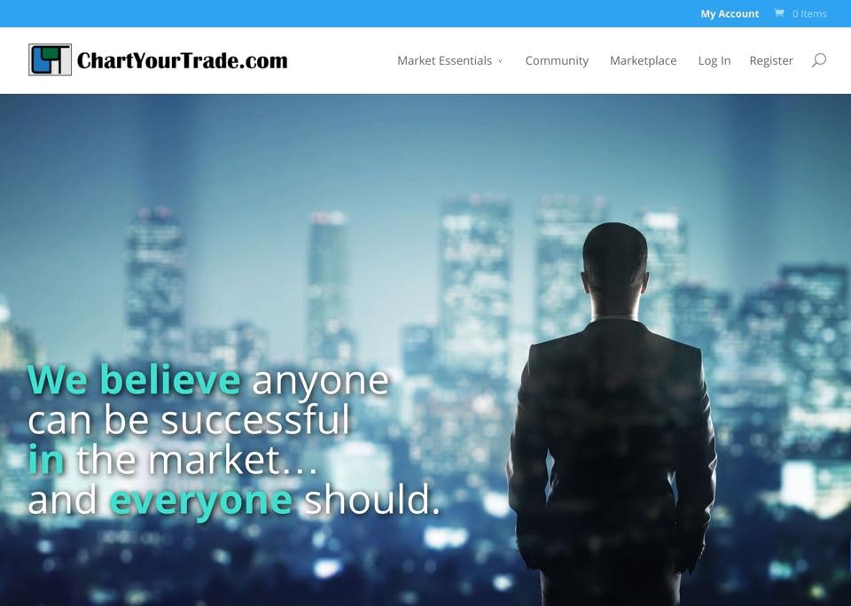 ChartYourTrade.com New look