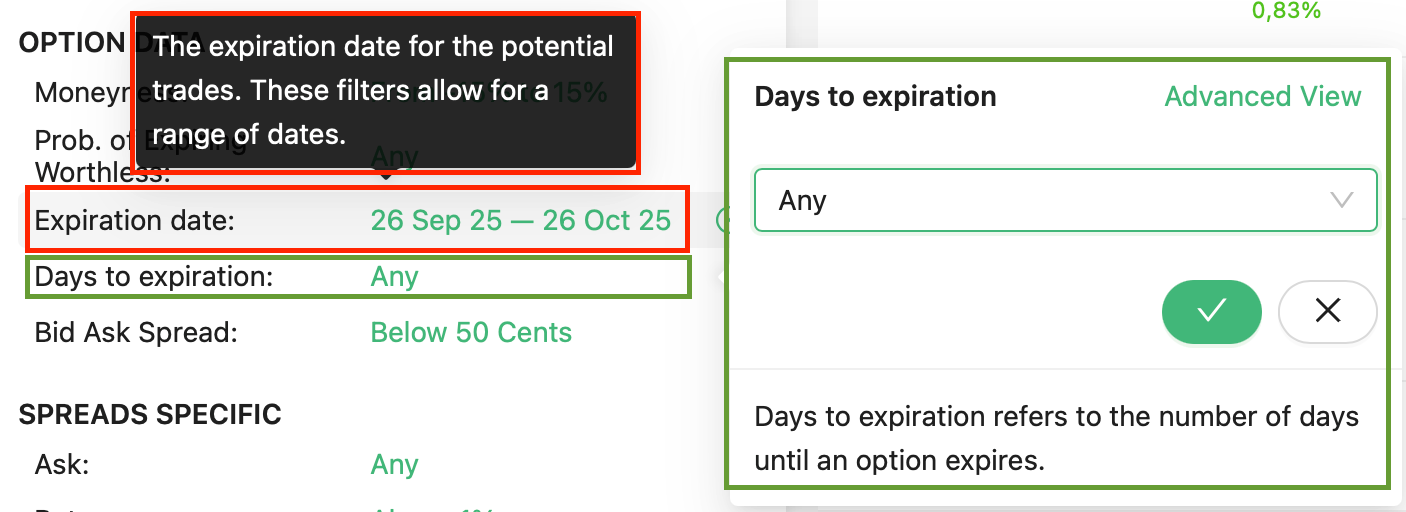 expiration date